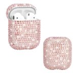 Diamond Case for Apple Airpods 1/2 with Carabiner
