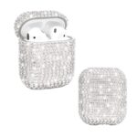 Diamond Case for Apple Airpods 1/2 with Carabiner